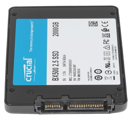 Crucial 2000 ГБ 2.5" SATA накопитель Crucial BX500 [CT2000BX500SSD1], фото 3