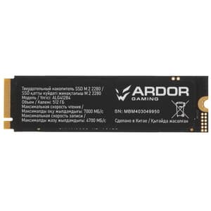 512 ГБ M.2 NVMe накопитель ARDOR GAMING Ally ALG41284 [ALMA512-ALG41284] thumb 2