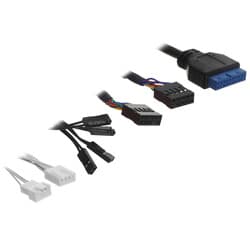 Корпус Powercase Mistral AY4W ARGB [CMAYW-A4] белый thumb 14
