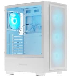 Корпус Powercase Mistral AY4W ARGB [CMAYW-A4] белый thumb 2