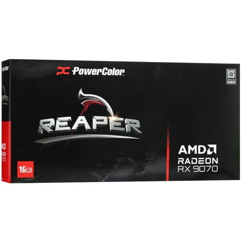PowerColor Видеокарта PowerColor AMD Radeon RX 9070 Reaper [RX9070 16G-A], фото 9
