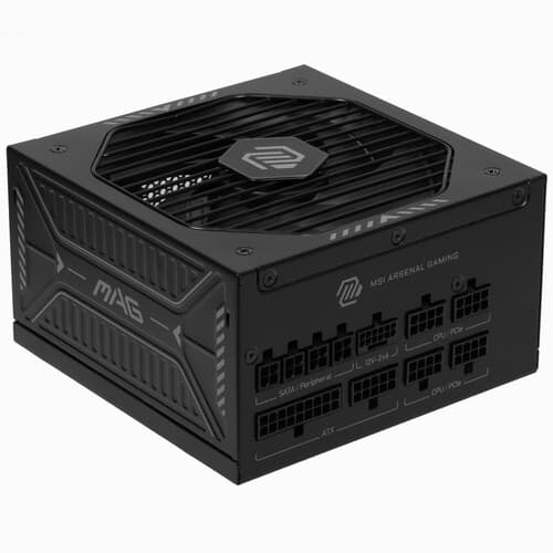 Блок питания MSI MAG A850GLS PCIE5 [306-7ZPIY11-CE0] черный thumb 1