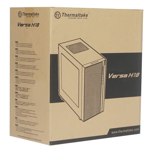 Корпус Thermaltake Versa H18 [CA-1J4-00S1WN-00] черный thumb 13