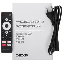 DEXP 75" (190 см) Телевизор DEXP 75UHG1 черный, фото 10