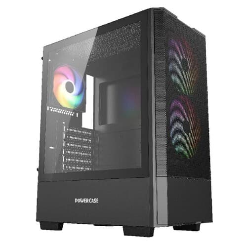 Корпус Powercase Mistral AY3B ARGB [CMAYB-A3] черный thumb 1