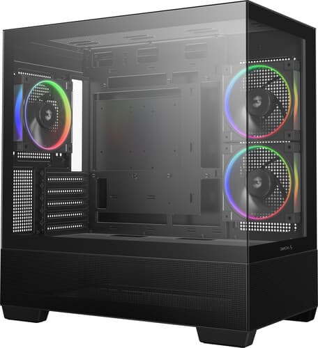 Корпус DEEPCOOL CG380 3F [R-CG380-BKAGM3-G] черный thumb 2