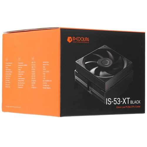 ID-Cooling Кулер для процессора ID-COOLING IS-53-XT BLACK  черный, фото 9