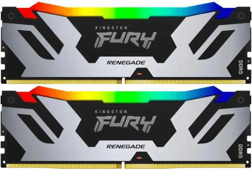 Kingston FURY Оперативная память Kingston FURY Renegade Silver RGB [KF564C32RSAK2-64] 64 ГБ