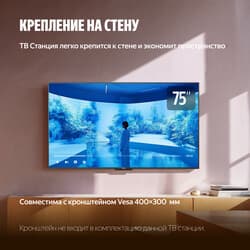 Яндекс 75" (189 см) Телевизор Яндекс ТВ Станция Про MiniLED YNDX-00105 черный, фото 14