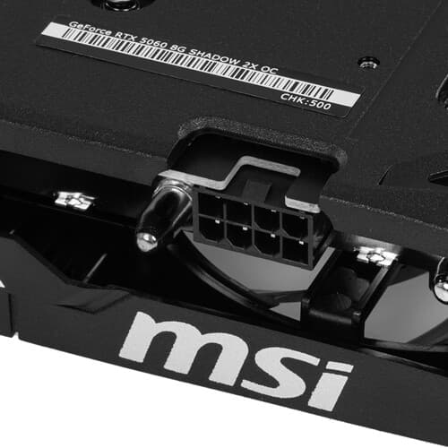 MSI Видеокарта MSI GeForce RTX 5060 SHADOW 2X OC [RTX 5060 8G SHADOW 2X OC], фото 6