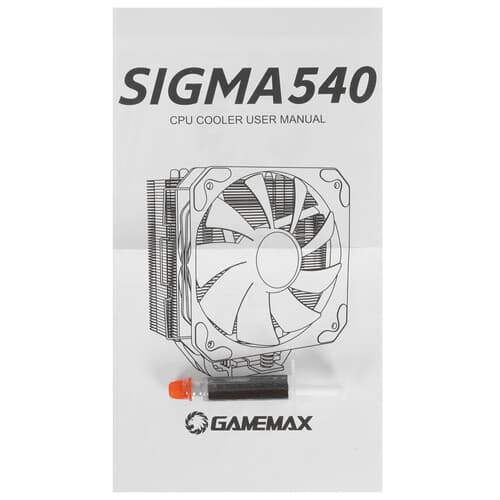 GameMax Кулер для процессора GameMax Sigma 540 ARGB  черный, фото 11