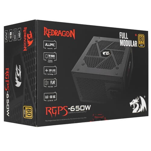 Блок питания Redragon RGPS-650W [70487] черный thumb 9