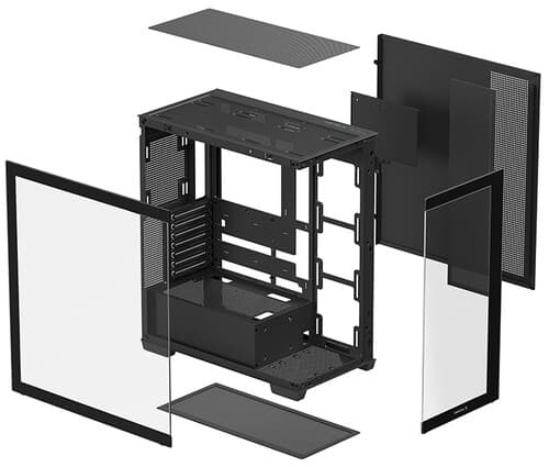 Корпус DEEPCOOL CG580 [R-CG580-BKNDA0-G-1] черный thumb 10