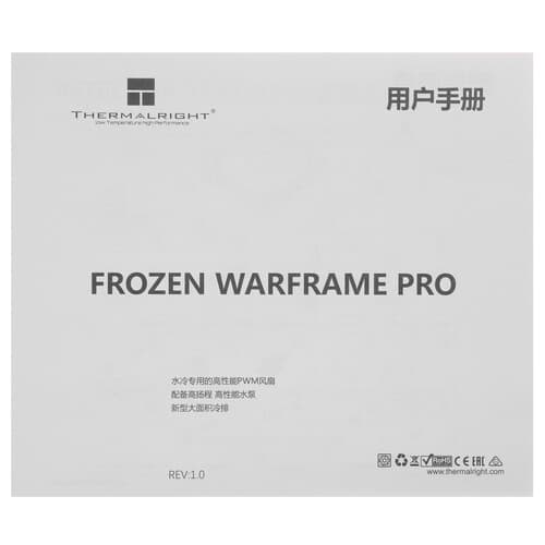 Система охлаждения Thermalright Frozen Warframe Pro 360 черная thumb 7