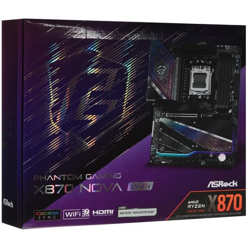Материнская плата ASRock Phantom Gaming X870 NOVA WIFI thumb 9