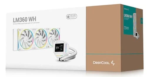 Система охлаждения DEEPCOOL LM360  белая thumb 6