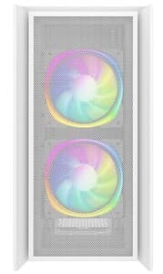 Корпус PowerCase Alisio Micro Z3W ARGB [CAMZW-A3] белый thumb 3