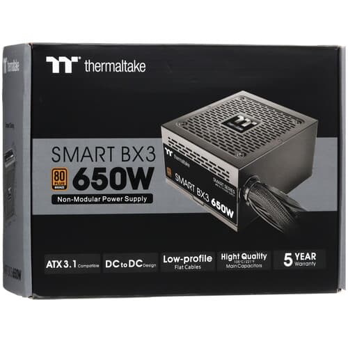 Блок питания Thermaltake Smart BX3 650W [PS-SPD-0650NNFABE-3] черный thumb 8