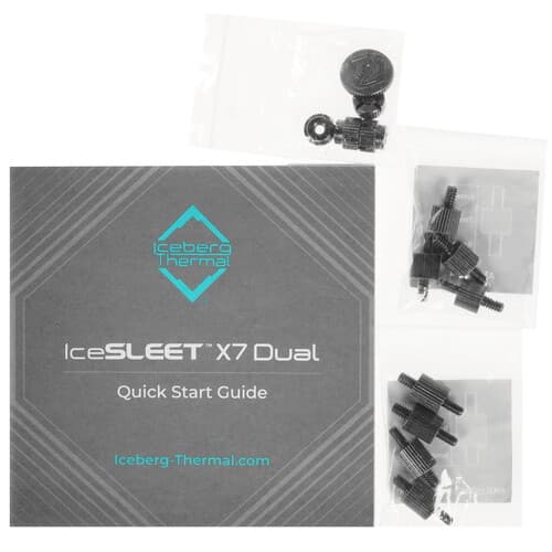 Iceberg Thermal Кулер для процессора Iceberg Thermal IceSLEET X7 [ICESLEETX7-D0A] бирюзовый, фото 11