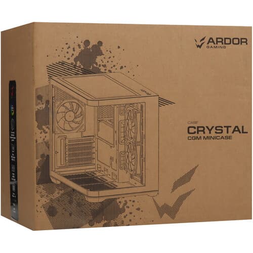 Корпус ARDOR GAMING Crystal CGM  черный thumb 16
