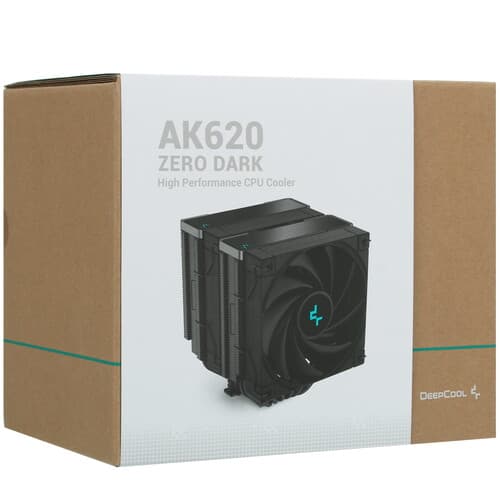 DEEPCOOL Кулер для процессора DEEPCOOL AK620 ZERO DARK [R-AK620-BKNNMT-G-1] черный, фото 10
