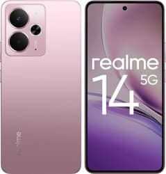realme 6.67" Смартфон realme 14 256 ГБ розовый
