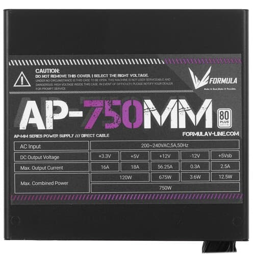 Блок питания Formula AP-750ММ [AP-750ММ] черный thumb 4