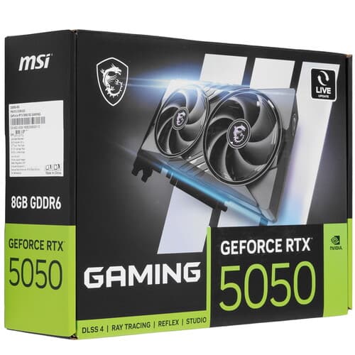 MSI Видеокарта MSI GeForce RTX 5050 GAMING [RTX 5050 8G GAMING], фото 9