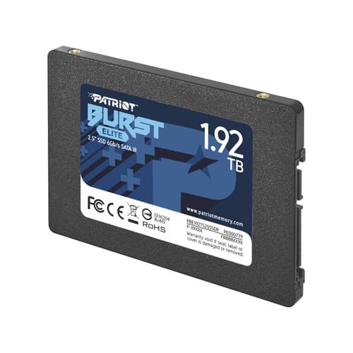 1920 ГБ 2.5" SATA накопитель Patriot Burst Elite [PBE192TS25SSDR] thumb 4