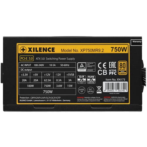 Блок питания Xilence Performance X+ XN173 [XP750MR9.2] черный thumb 4