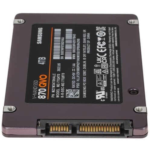 Samsung 4000 ГБ 2.5" SATA накопитель Samsung 870 QVO [MZ-77Q4T0BW], фото 3