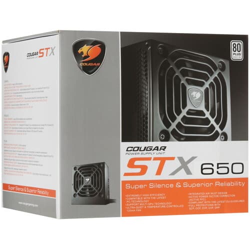 Блок питания Cougar STX650 [CGR ST-650] черный thumb 8