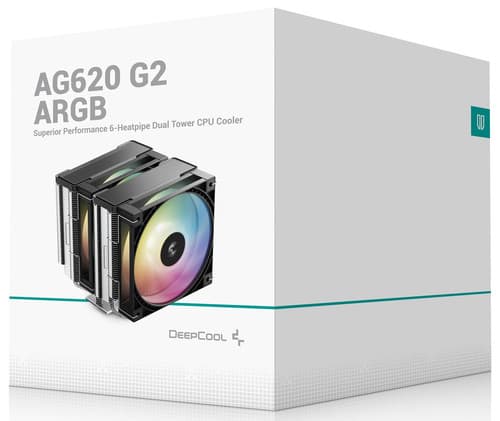 DEEPCOOL Кулер для процессора DEEPCOOL AG620 G2 ARGB [R-AG620-BKAMMG2-G] черный, фото 9