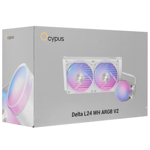 Система охлаждения Ocypus Delta L24 ARGB V2  белая thumb 10