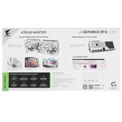 GIGABYTE Видеокарта GIGABYTE GeForce RTX 5080 AORUS MASTER ICE [GV-N5080AORUSM ICE-16GD], фото 10