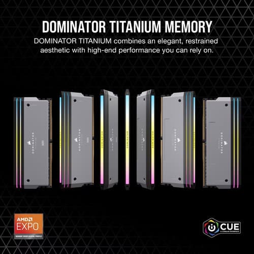 Corsair Оперативная память Corsair DOMINATOR TITANIUM RGB [CMP64GX5M2B6000Z30] 64 ГБ, фото 14