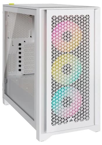 Корпус Corsair iCUE 4000D RGB AIRFLOW [CC-9011241-CN] белый thumb 1