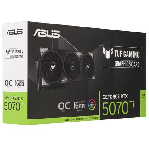 ASUS Видеокарта ASUS GeForce RTX 5070 Ti TUF Gaming OC Edition [TUF-RTX5070TI-O16G-GAMING], фото 11