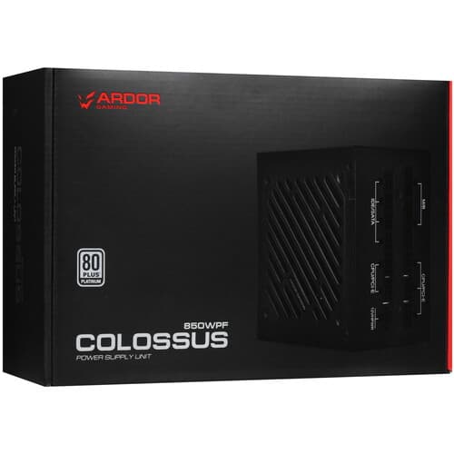 Блок питания ARDOR GAMING Colossus 850WPF Platinum  черный thumb 9