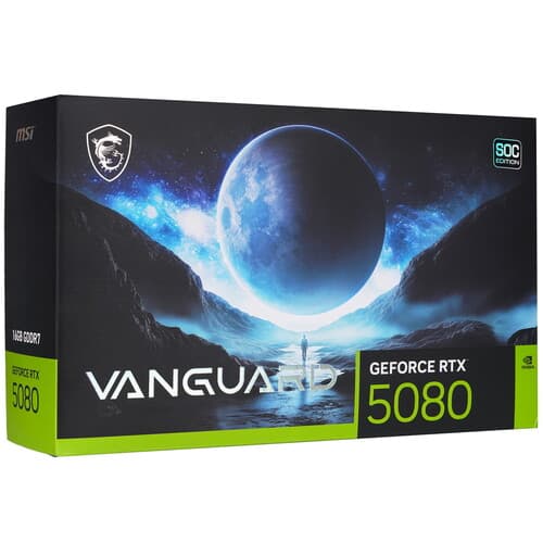 MSI Видеокарта MSI GeForce RTX 5080 VANGUARD SOC [RTX 5080 16G VANGUARD SOC], фото 12