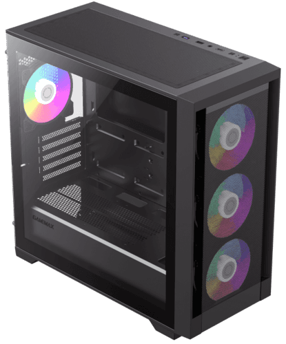 Корпус GameMax Defender MB [ГС-00007433] черный thumb 1