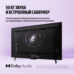 Яндекс 65" (164 см) Телевизор Яндекс ТВ Станция Про MiniLED YNDX-00104 черный, фото 11