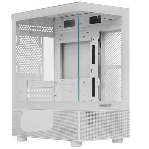 PowerCase Корпус PowerCase Vision Micro M2 [CVMWM2-L0] белый