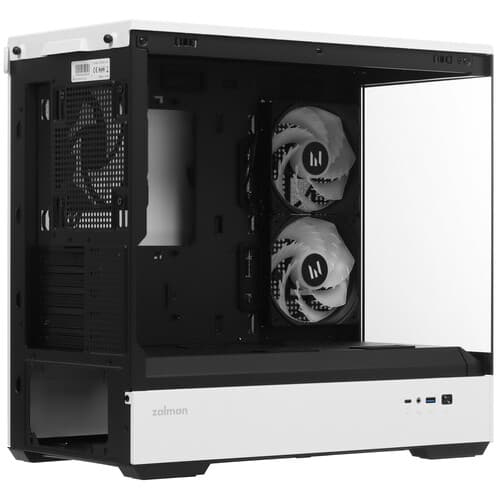 Корпус ZALMAN P30 BW [ZALMAN P30 BW] белый thumb 9