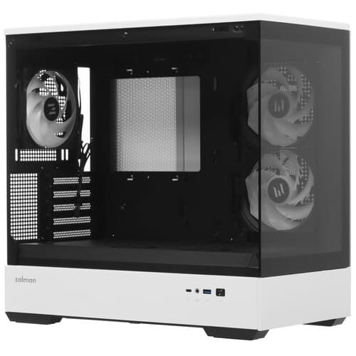 Корпус ZALMAN P30 BW [ZALMAN P30 BW] белый thumb 11