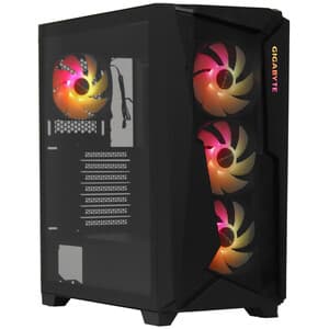 Корпус GIGABYTE C301 GLASS V2 [28300-GC301B-2CKR] черный thumb 2