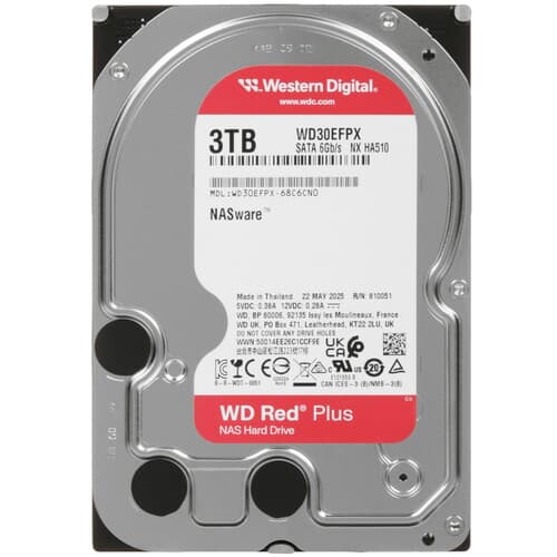 3 ТБ Жесткий диск WD Red Plus [WD30EFPX]