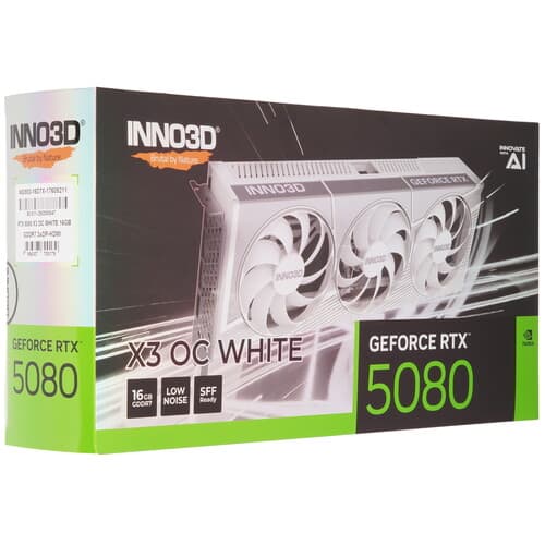 Inno3D Видеокарта Inno3D GeForce RTX 5080 X3 OC WHITE [N50803-16D7X-17605211], фото 10