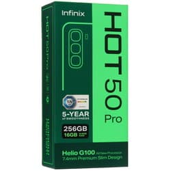 Infinix 6.78" Смартфон Infinix HOT 50 Pro 256 ГБ черный, фото 12