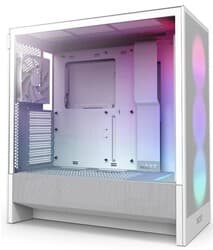 Корпус NZXT H5 Flow RGB [CC-H52FW-R1] белый thumb 1